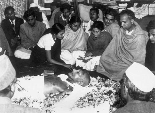 Gandhi's Funeral